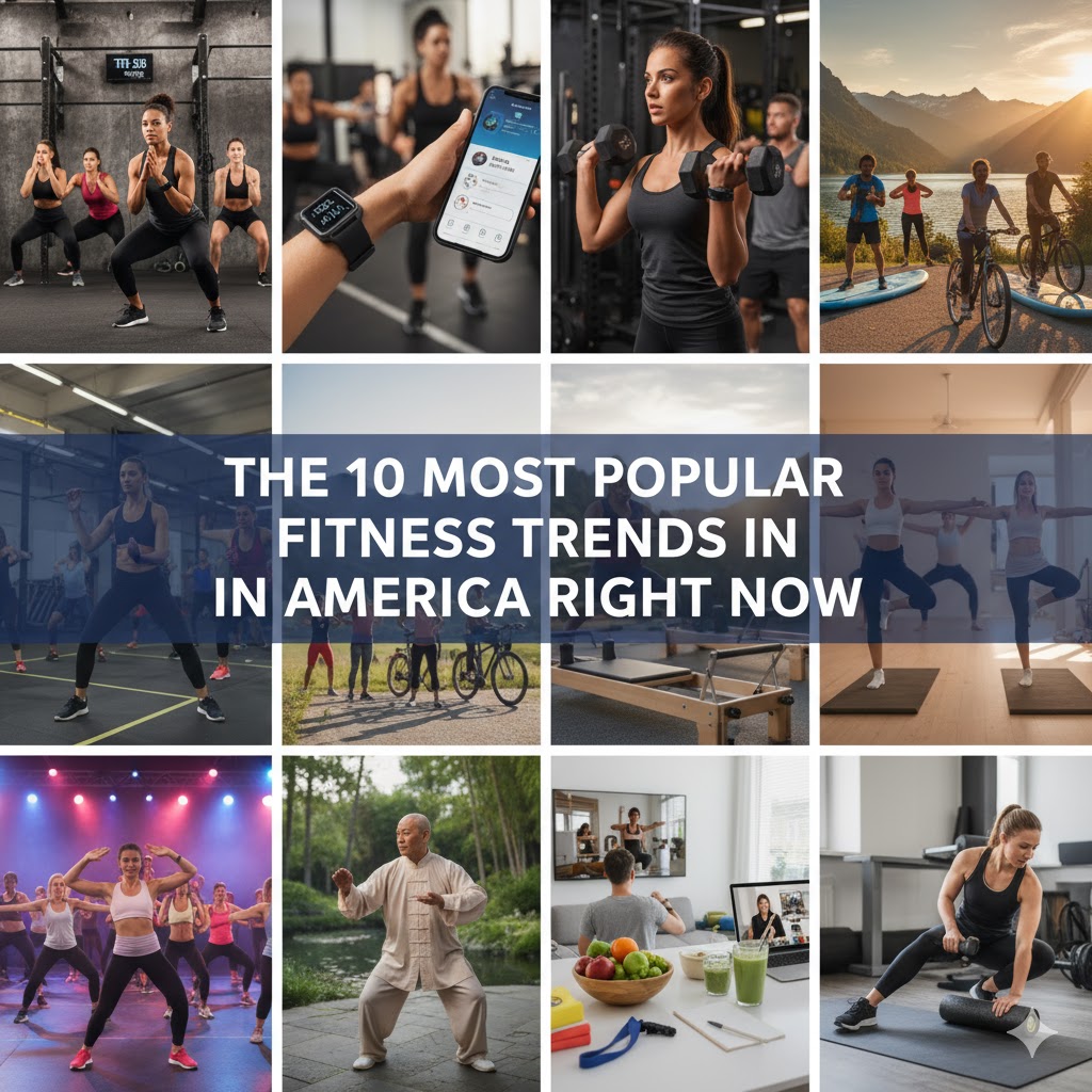 The 10 Most Popular Fitness Trends in America Right Now